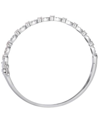 Vanilla Diamond (1.01 ct. t.w.) Couture Bangle in Platinum