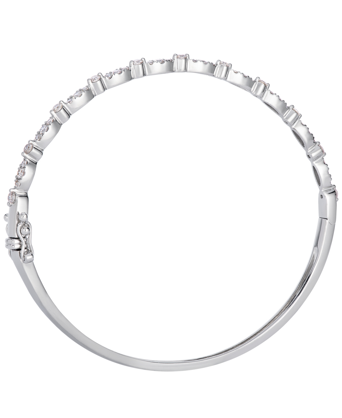 Le Vian Vanilla Diamond (1.01 ct. t.w.) Couture Bangle in Platinum