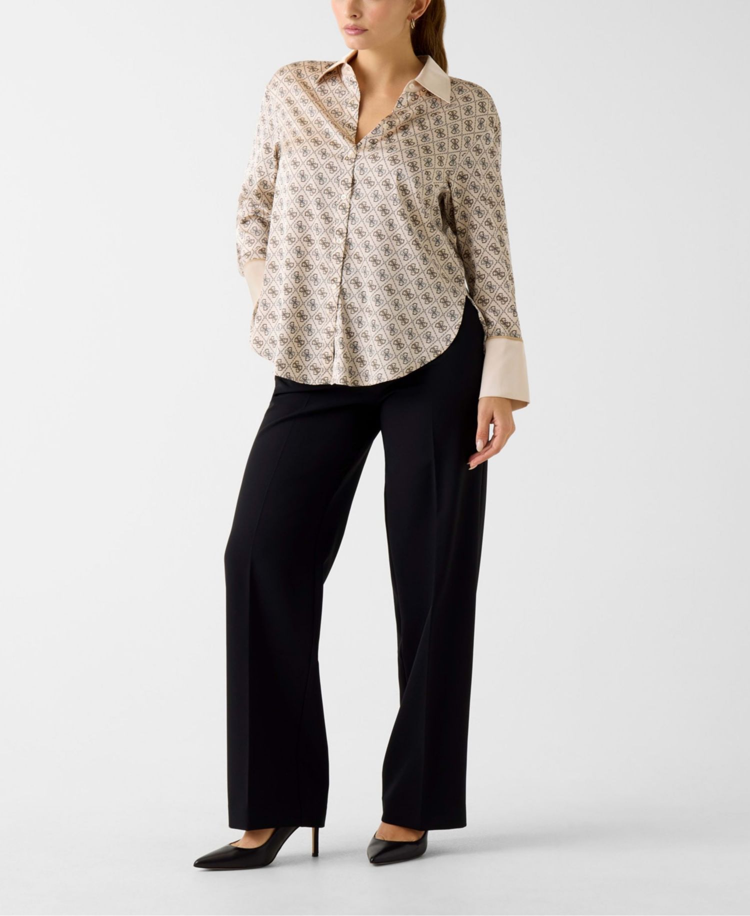 Women's Nausica Wide-Leg Pleated Pants