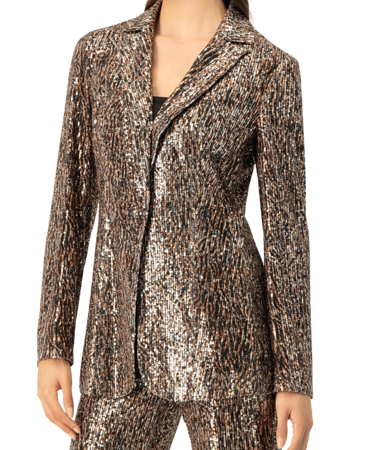 Ivonne Women's Sequin Blazer
