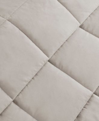 Windom Lightweight Down Alternative Satin Trim Blanket, King