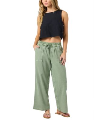 Women's Sevie Patch Pocket Woven Pull-On Pants