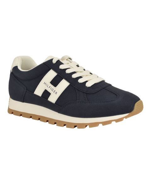 Женские кроссовки Tommy Hilfiger Hatina Chunky Sole Lace-Up, цвет: Тёмный синий