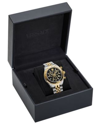 Men's Chrono Master Two-Tone Stainless Steel Bracelet Watch, 44mm