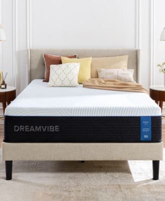 DreamVibe Deluxe 13" Hybrid Medium Plush Tight Top Mattress in a Box, Queen
