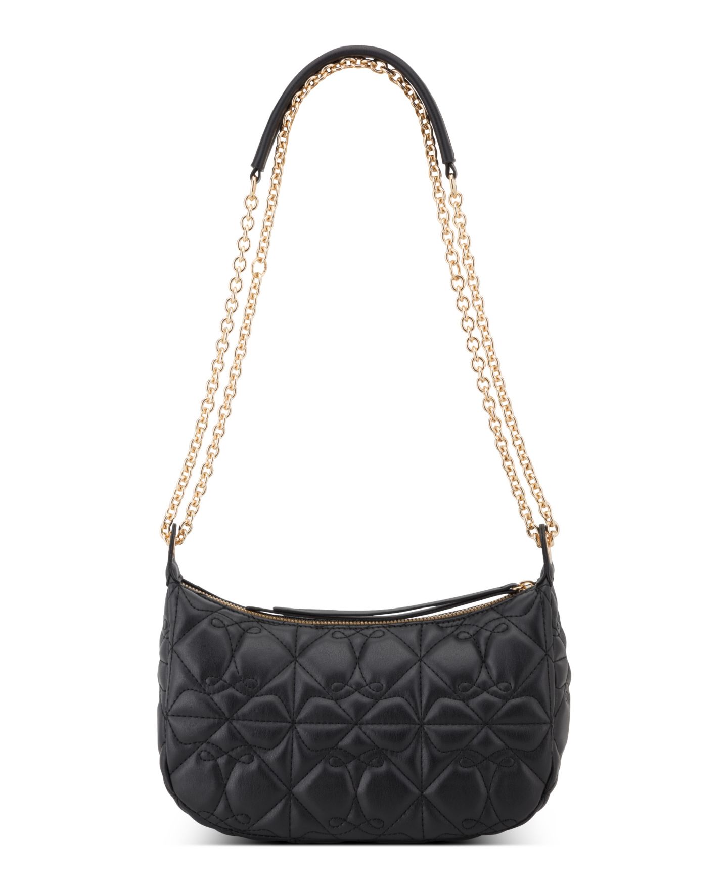 Женская сумка Nine West Kiersten Convertible Chain Small Crossbody, цвет: Чёрный — фото 2