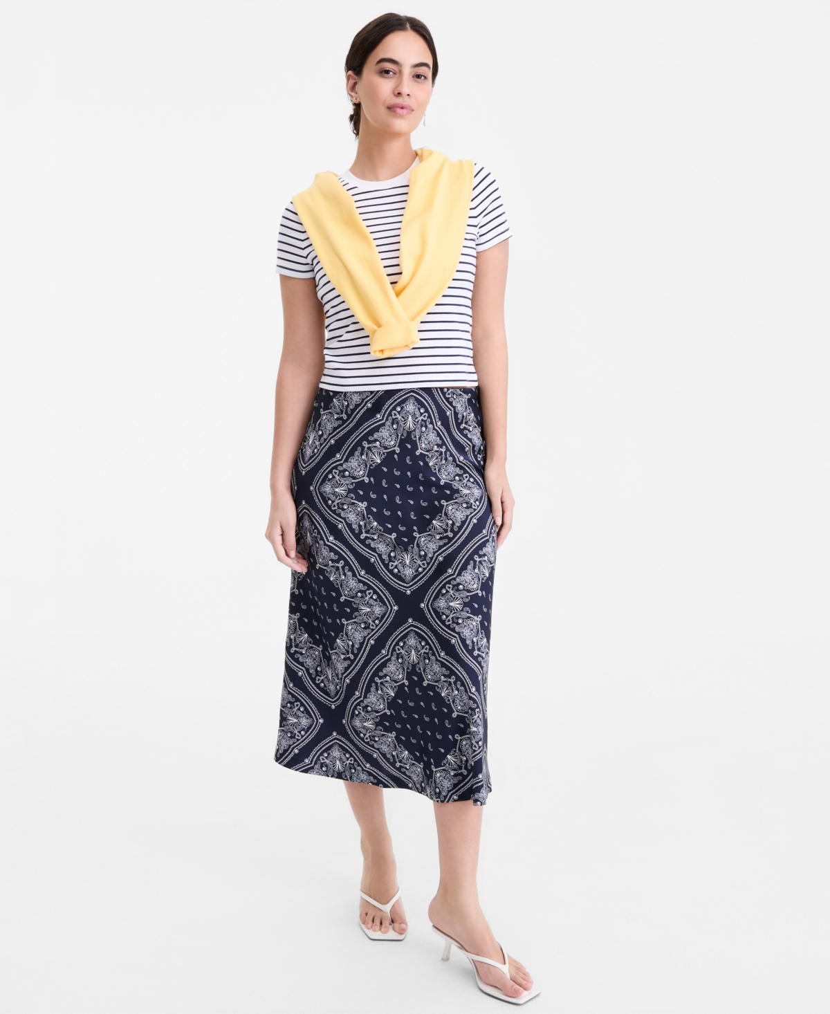 On 34th Women's Meet And Greet Short-Sleeve T-Shirt, Macy's Exclusive