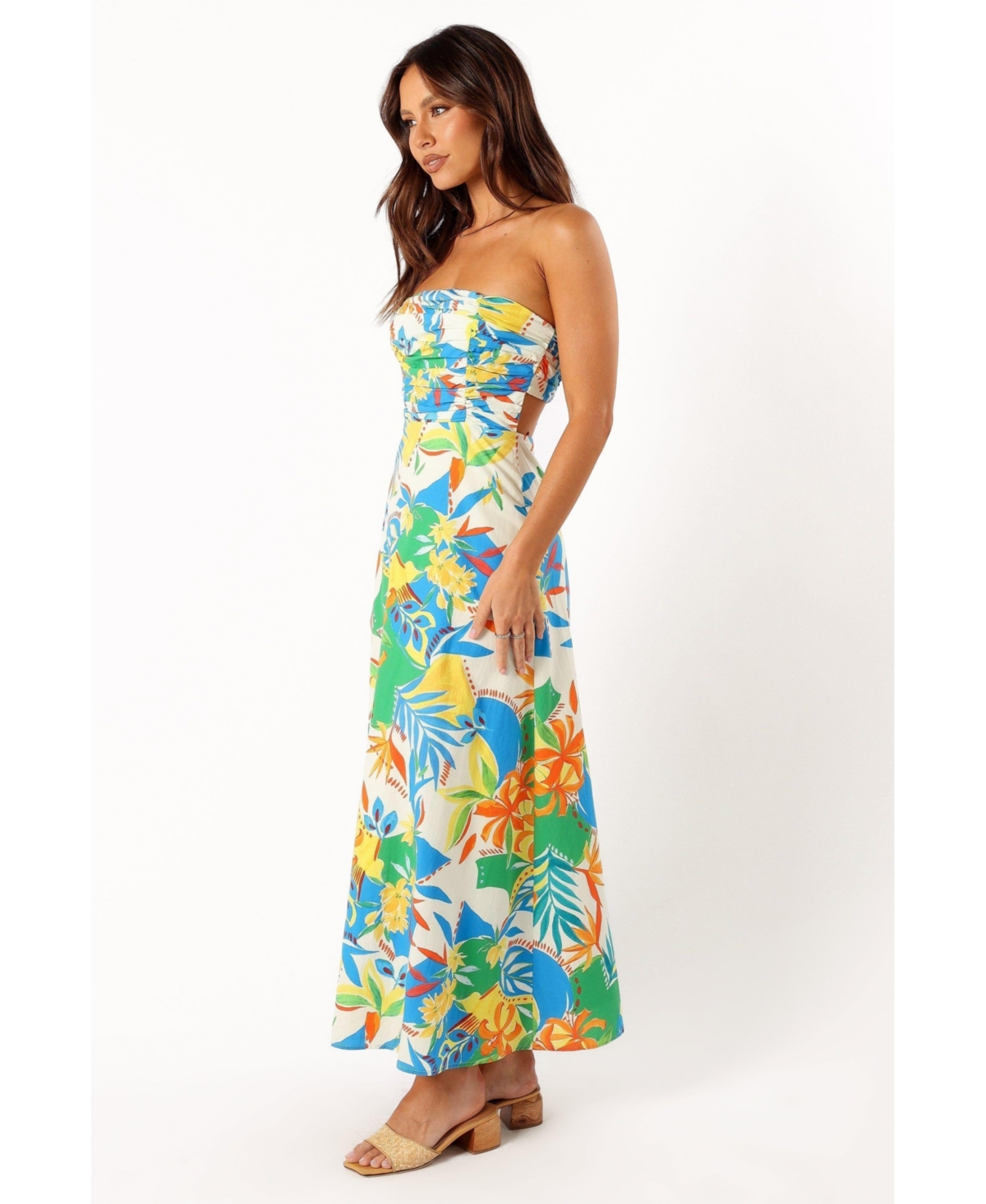 Petal and Pup Women's Harriet Strapless Midi Dress