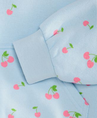 Girls 7-16 Printed Zip Hoodie