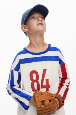 Boys Boys's Three-quarter sleeve striped t-shirt