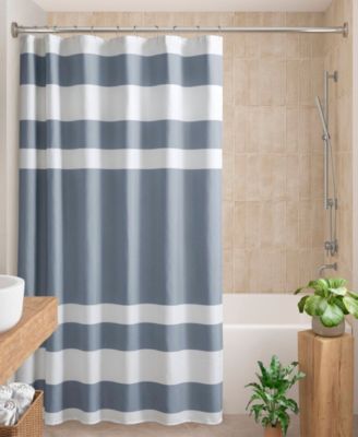 Spa Waffle 3M-Scotchgard™ Shower Curtain, 72" x  84"