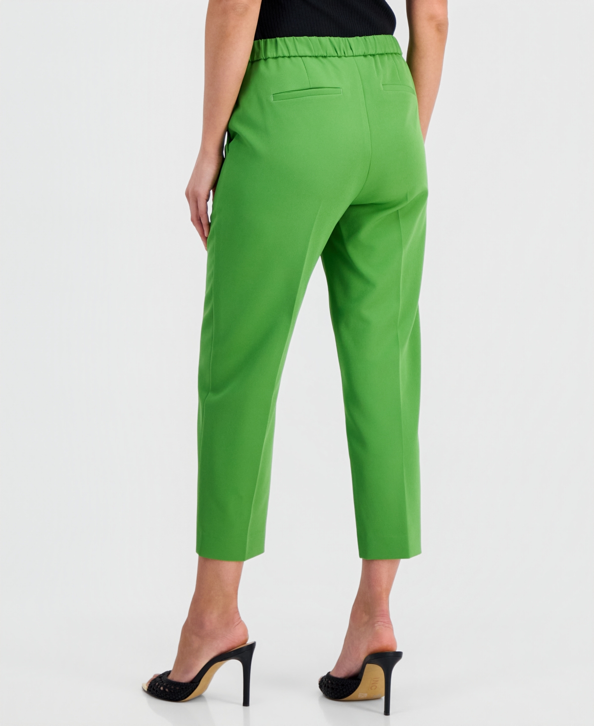 I.n.c. International Concepts Petite Pull-On Cropped Pants, Created for Macy's