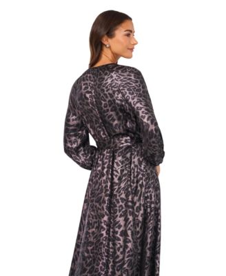 Women's 3/4-Sleeve Maxi Dress