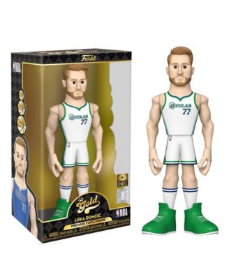 Dallas Mavericks NBA Gold 12 Inch Vinyl Figure | Luka Doncic Chase