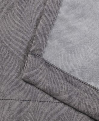 Modern Solid Room Darkening Grommet-Top Curtain Panels, 42" x 84", 8-Piece Set