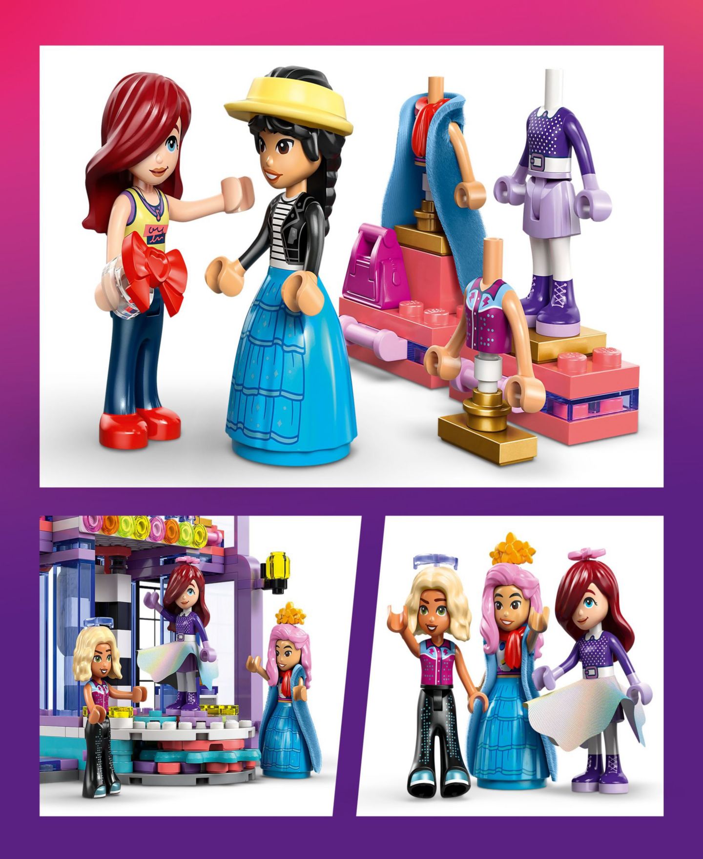 Детский конструктор LEGO® Friends Heartlake City Fashion Show Building Kit 42685, 410 Pieces — фото 4