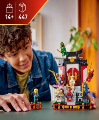 NINJAGO Ninja Character Display 15th Anniversary Building Set 71866, 447 Pieces