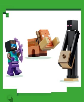 Minecraft Nether End Portal Journey Building Toy 21584, 192 Pieces