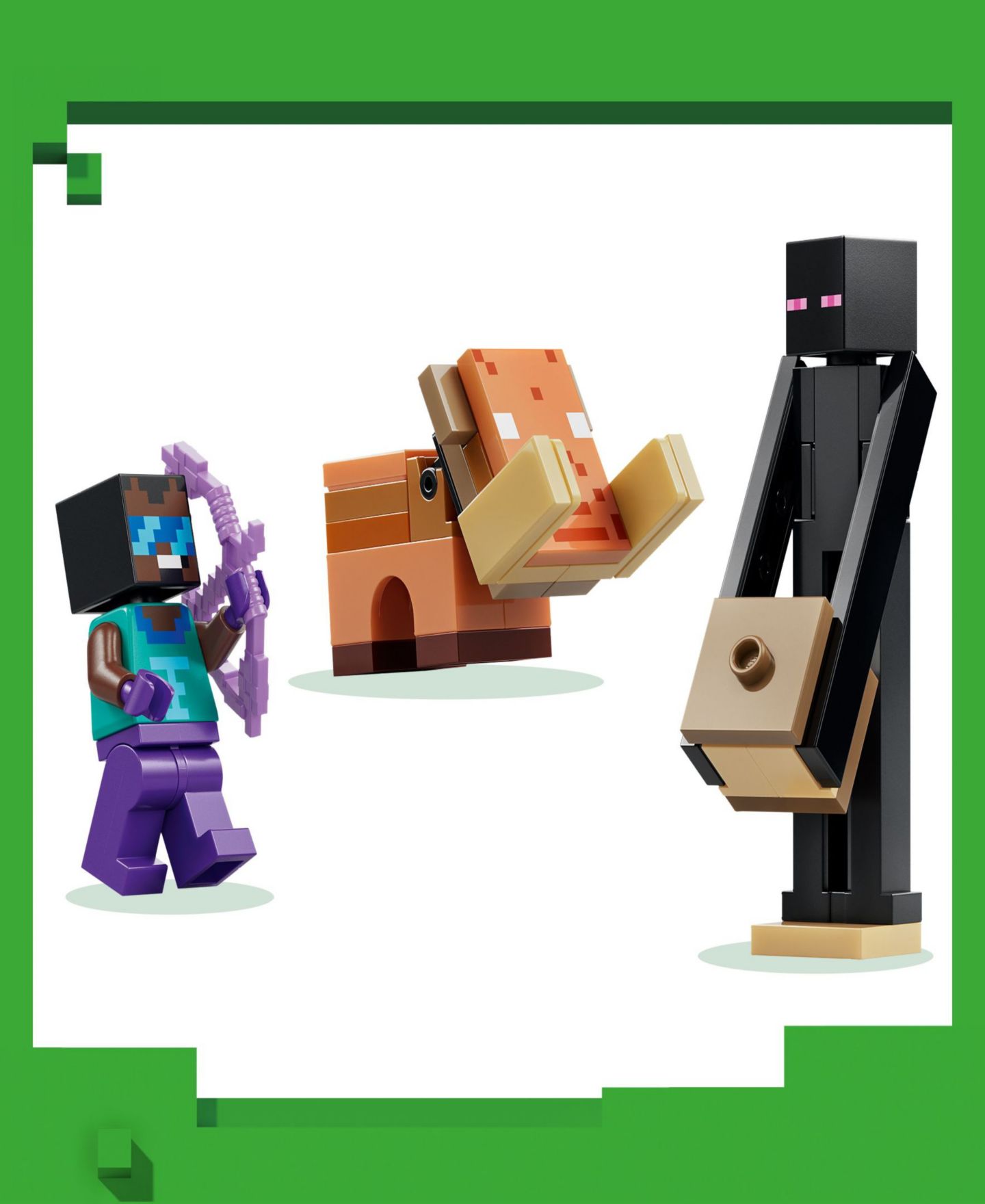 Детские конструкторы LEGO® Minecraft Nether End Portal Journey Building Toy 21584, 192 Pieces — фото 5