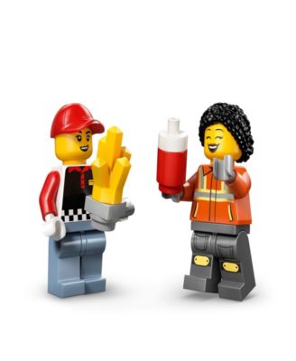 City Fries Food Truck Toy Building Set 60488, 216 Pieces