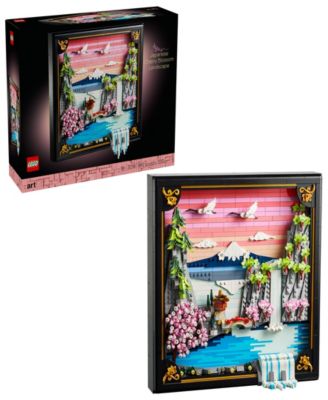 Art Japanese Cherry Blossom Landscape Building Set 31218, 1892 Pieces