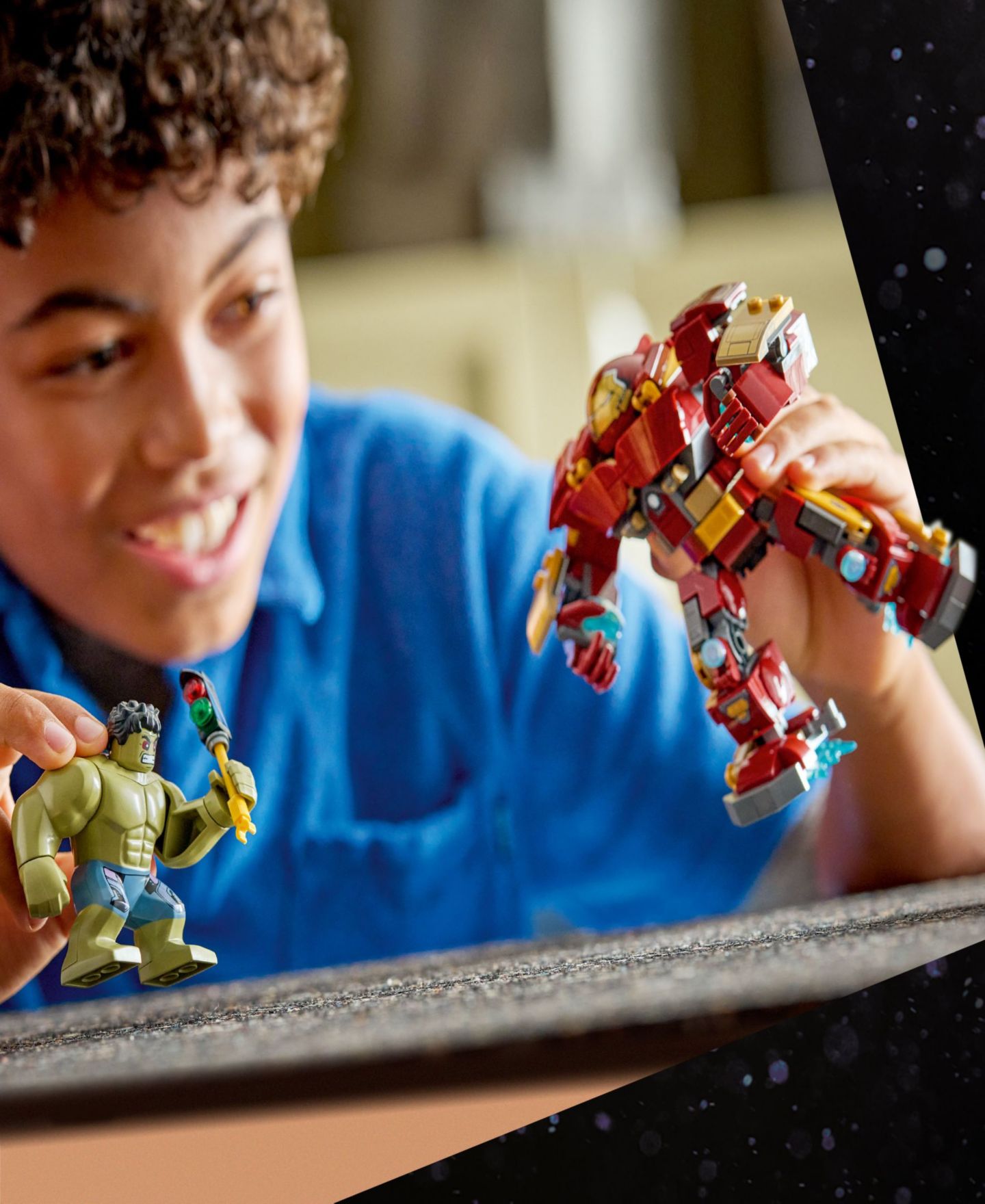 Детский конструктор LEGO® Marvel Epic Battle: Hulkbuster vs. The Hulk Building Set 76343, 413 Pieces — фото 3