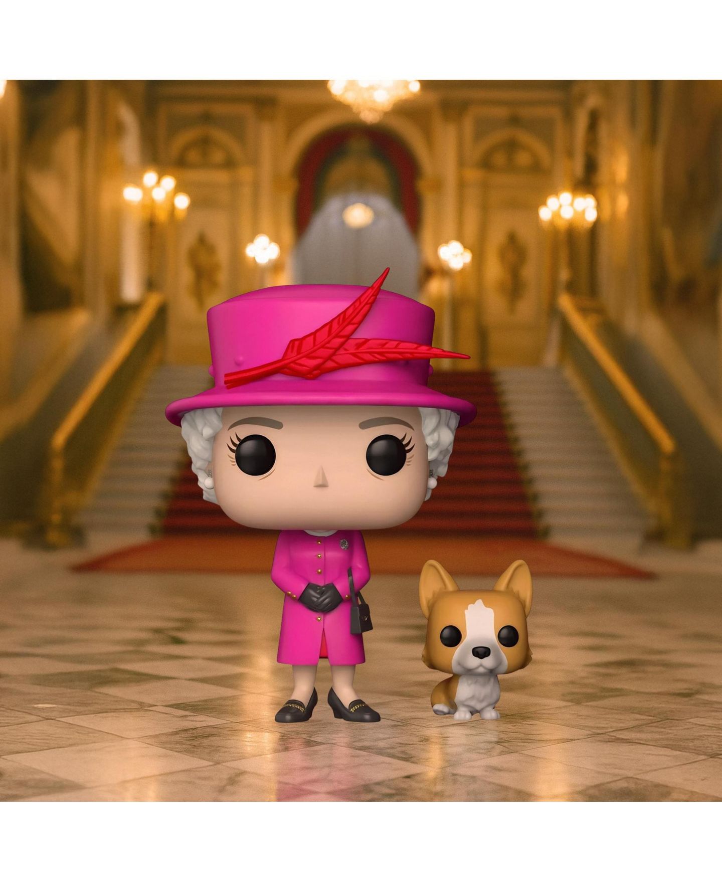 Детские фигурки Funko Pop! Queen Elizabeth II 3.75" 2-Piece Vinyl Figure, Ages 3+ — фото 4