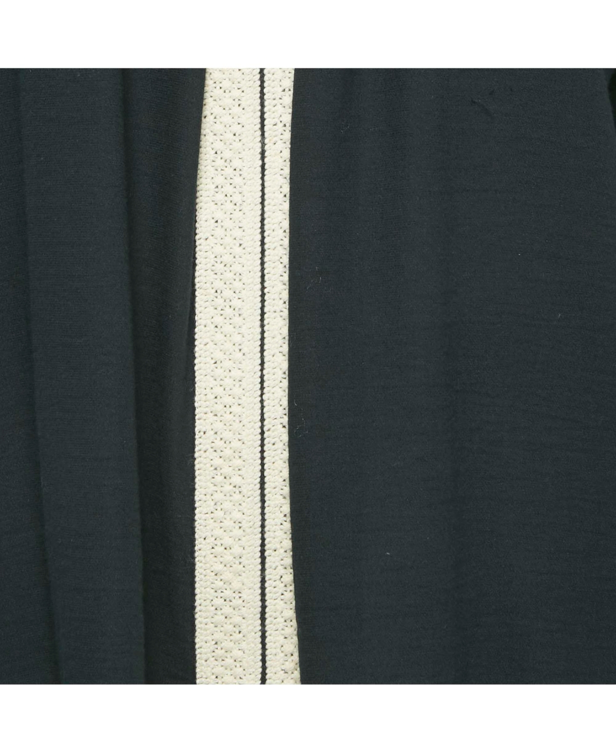 Pre-Owned Hermes Women's Pre-Owned Hermès Black Cotton & Lace Detail Top