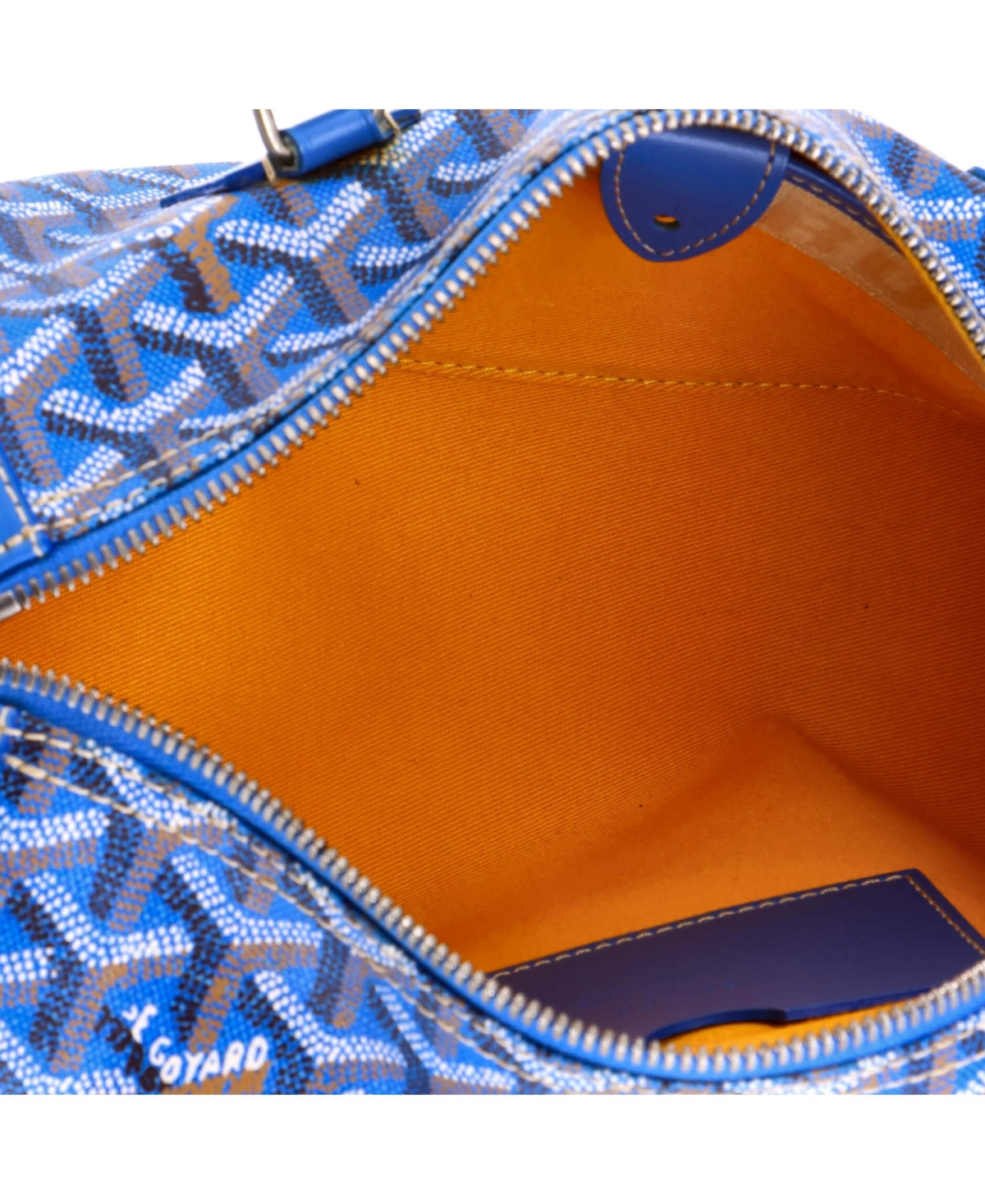 Pre-Owned Goyard Pm Kios Bag Coated Canvas