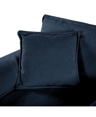 Oversized Deep Seat Sectional Sofa, Modern Chenille Cloud Couch