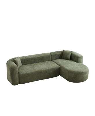  Cloud-Like Chenille Modular Sofa - No Assembly Required