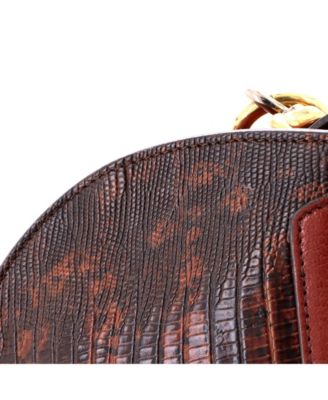 Small Tess Bag Leather and Embossed Leather