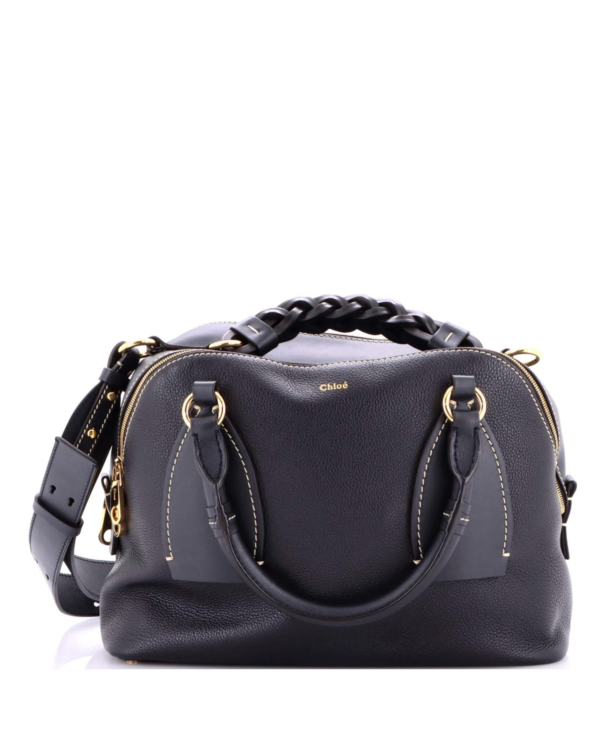 Pre-Owned Chloe Medium Daria Bag Leather