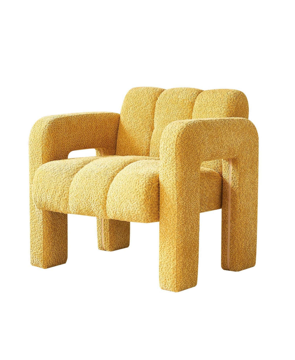 Simplie Fun 31.10" Wide Boucle Upholstered Accent Chair