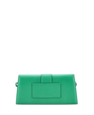 Long Le Bambino Top Handle Flap Bag Leather