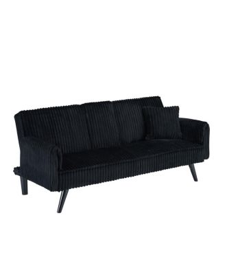 Minimalist corduroy sofa for living room and bedroom