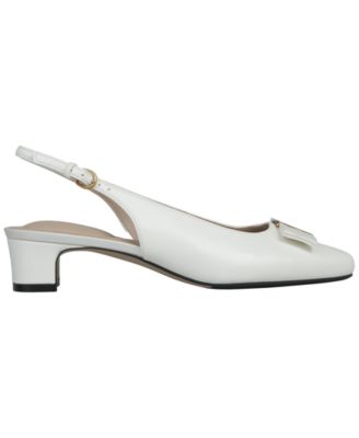 Women's Battah Block Heel Slingback Pumps