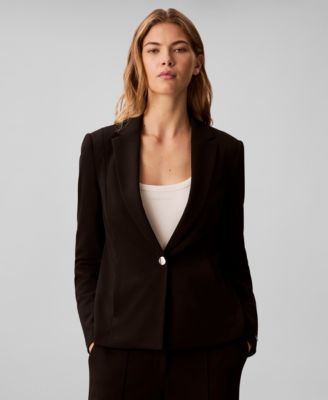 Women's Notch Lapel Classic Blazer