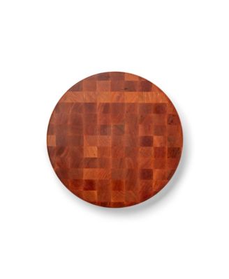 CCB Series 18" Round Wooden Cherry Cutting Board