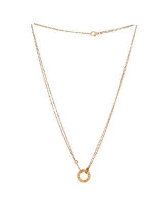 2 Diamonds Love Pendant Necklace