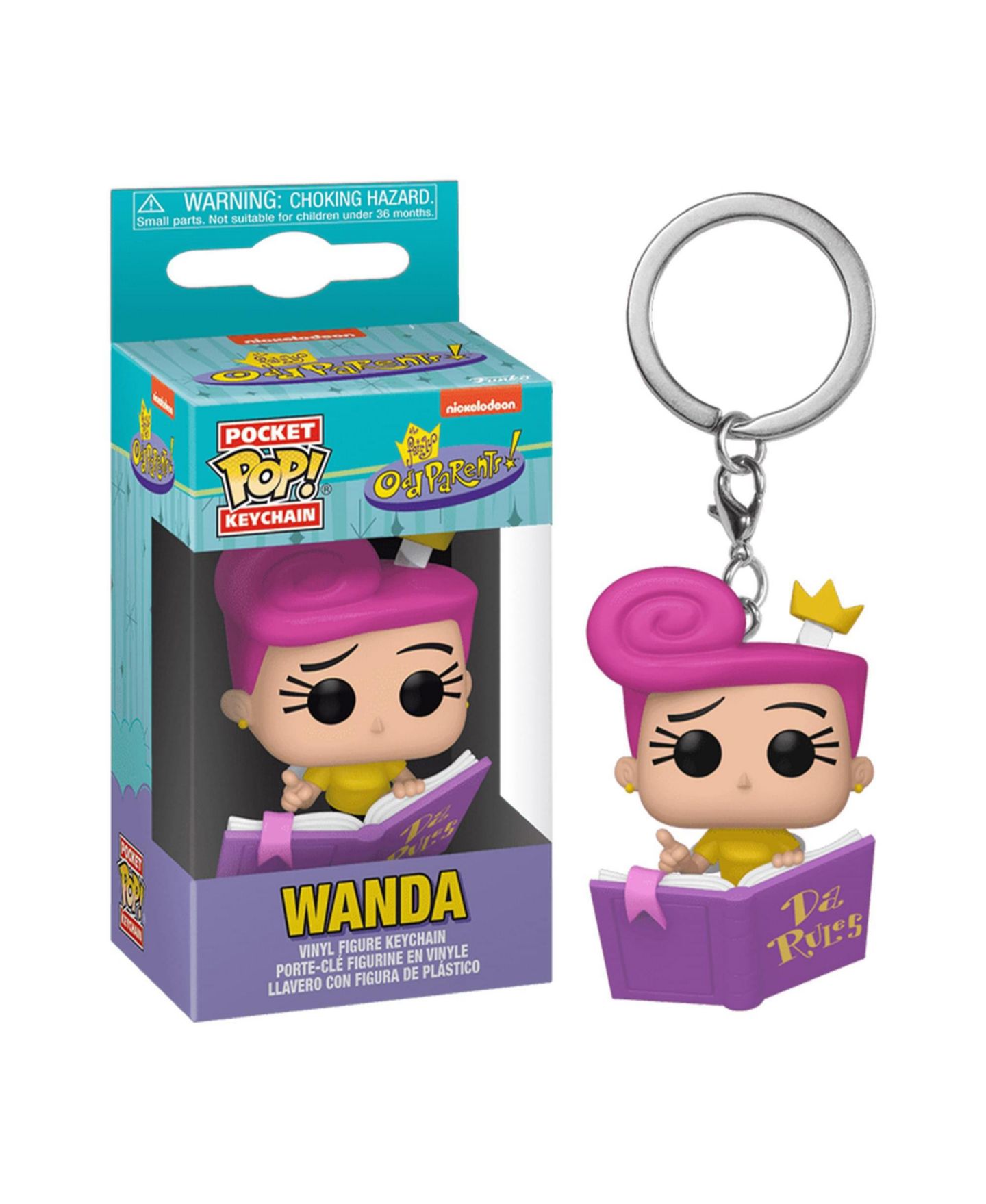 Детский брелок Funko Fairly Odd Parents POP Keychain Wanda — фото 4