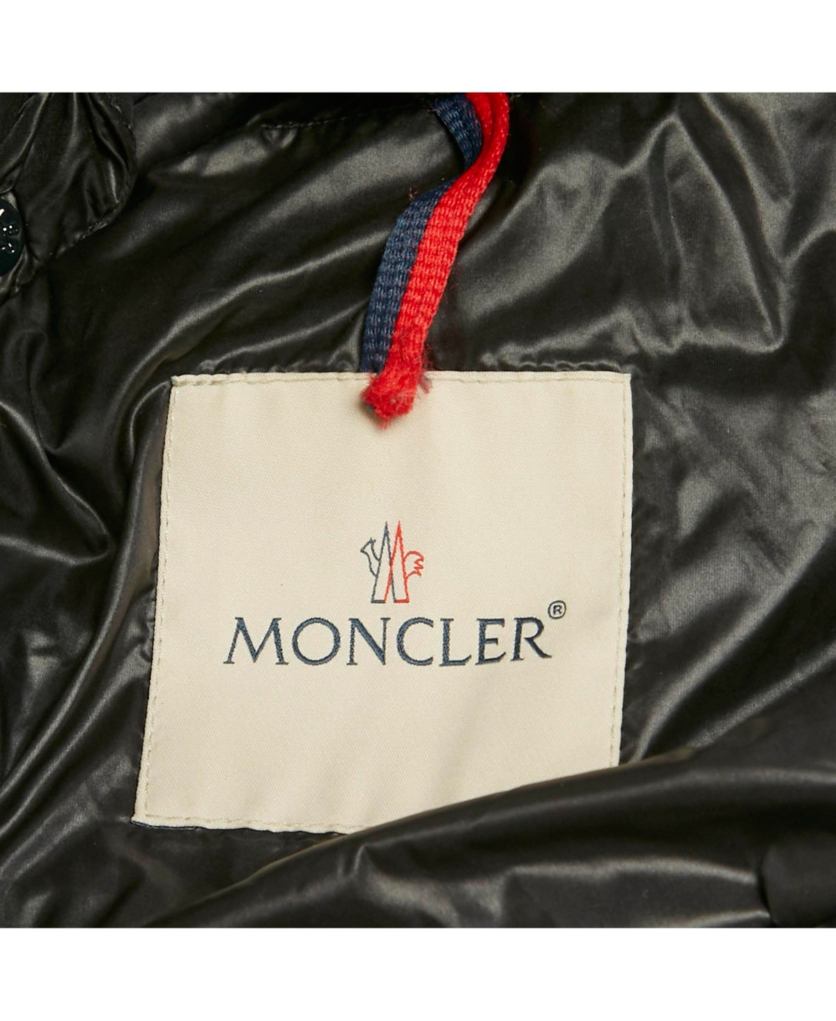 Pre-Owned Moncler Men's Navy Blue Synthetic Puffer Down Jacket