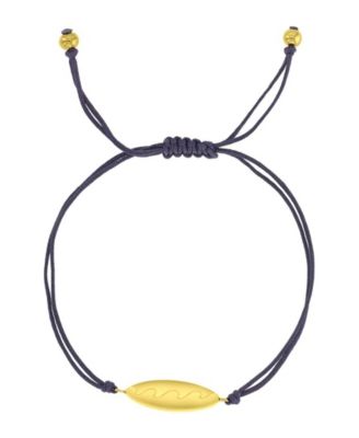 Waterproof Yellow Surfboard Beads Adjustable Bracelet
