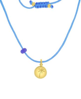Waterproof Yellow Heart Labradorite Adjustable Necklace