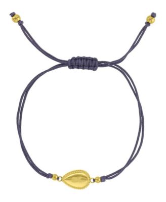 Waterproof Yellow Pineapple Teardrop Charm Adjustable Bracelet