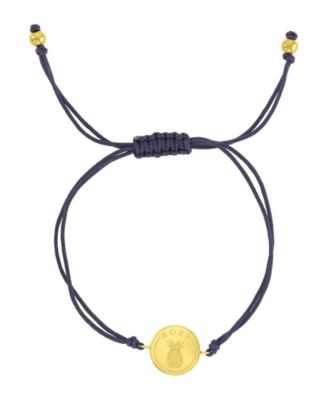 Waterproof Yellow Pineapple RD Charm Adjustable Bracelet