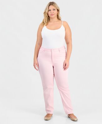 Plus Size Lexington High-Rise Straight-Leg Jeans