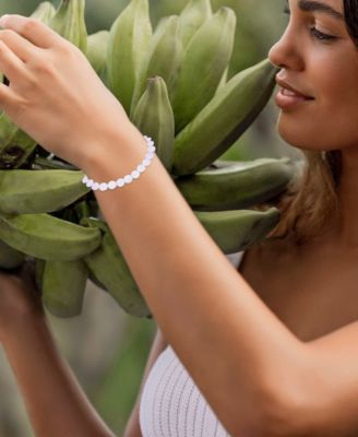 Waterproof Clear Quartz Adujustable Bracelet