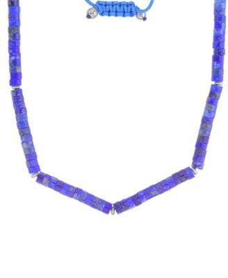 Waterproof Yellow Beads Labradorite Adjustable Necklace