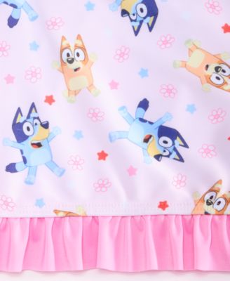 Girls' 4-6X Printed 2-Piece Tankini Swimsuit